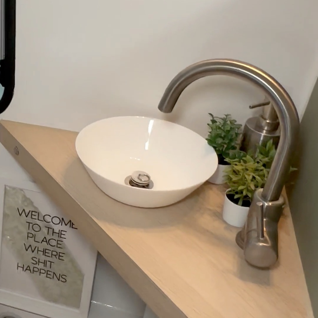 IKEA Hack | 1€ Waschbecken